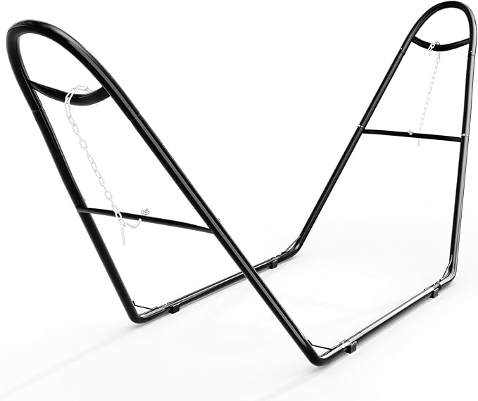 Universal Double Hammock Stand, 550-Pound Capacity, Heavy-Duty Hammock Stand by KYBOLT
