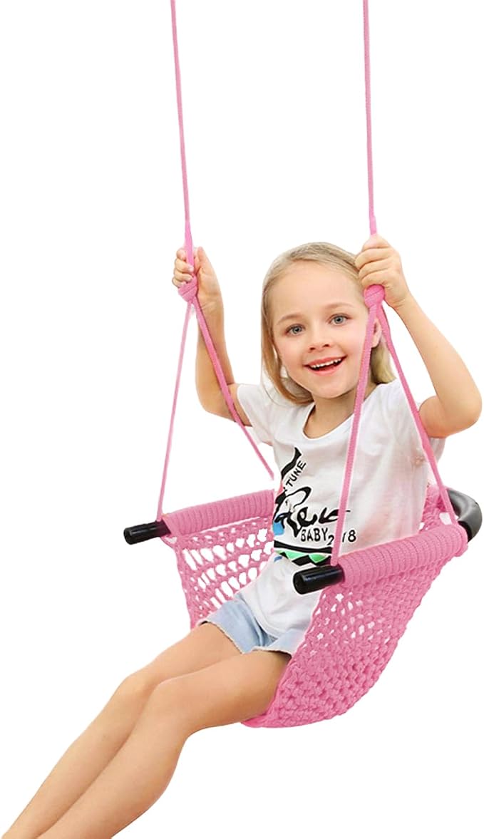 JKsmart Swing Seat for Kids Heavy Duty Rope Play Secure Children Swing Set by JKsmart