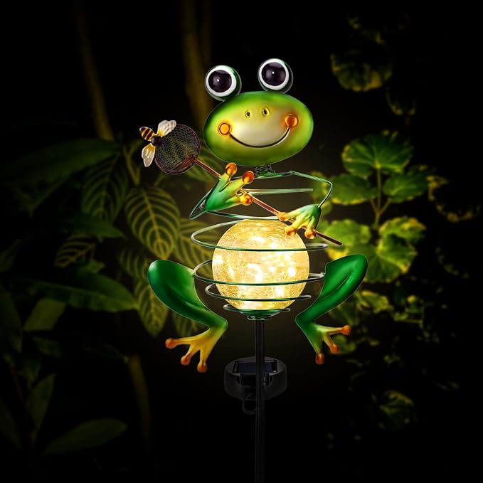Frog Solar Garden Light - Image 2