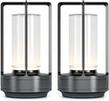 Portable Metal Table Lamp for Indoor/Outdoor, Rechargeable Cordless LED Lamp by HAPYGILightings