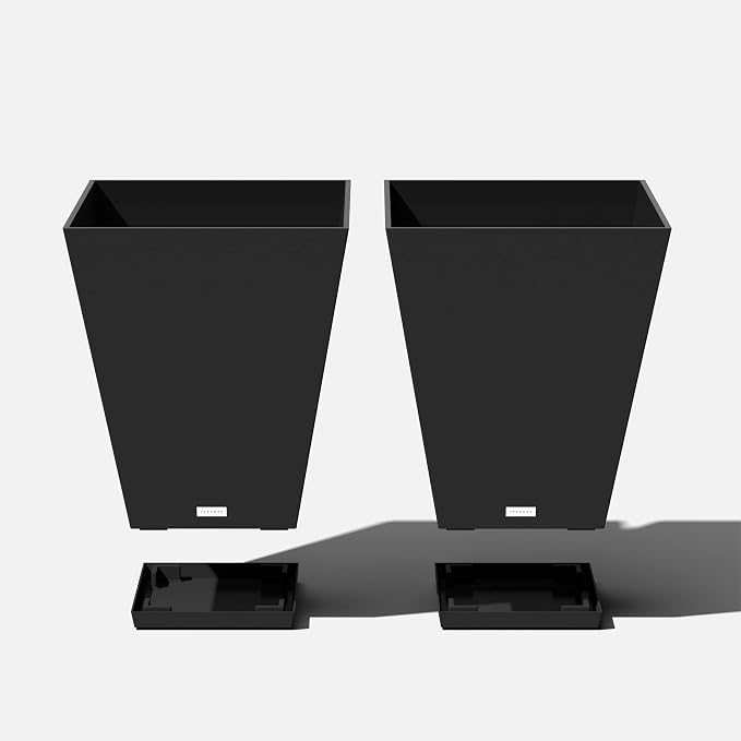 Veradek Nobleton Indoor/Outdoor Wide Square Planter - Image 3