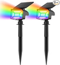 Solar Lights Outdoor Color Changing, 85 LEDs 9 Lighting Modes RGB Solar Outdoor by FratinkSolarLights