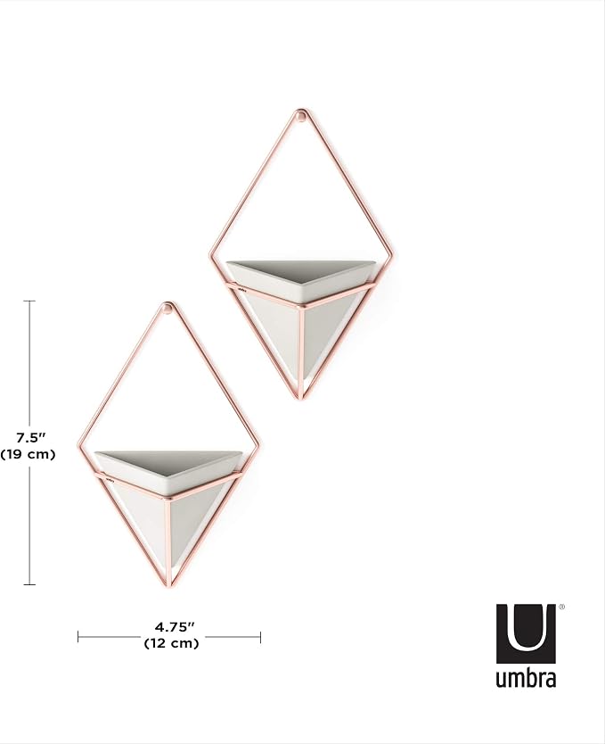 Umbra Trigg Hanging Planter Vase Wall Decor, Faux Plants, and More - Image 5