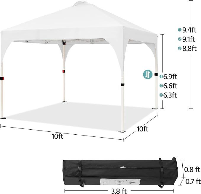 Yaheetech 10x10 Pop Up Canopy Tent - Image 2