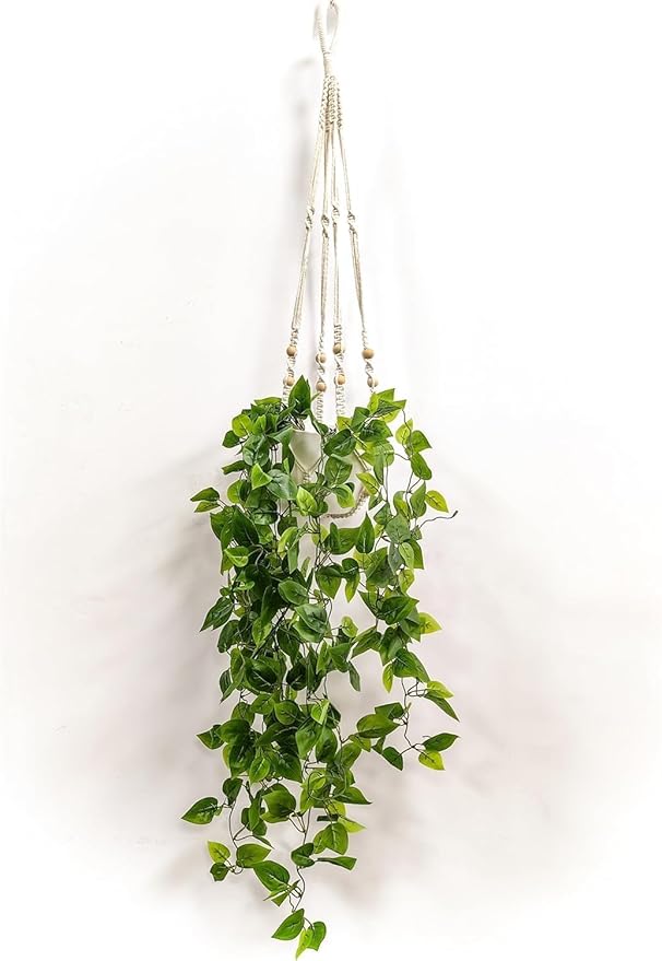 Comtelek 2 Packs Fake Hanging Plant by Comtelek
