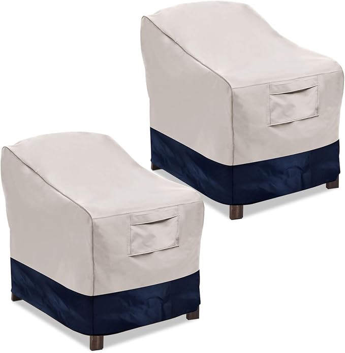 Vailge Patio Chair Covers, Lounge Deep Seat Cover, Heavy Duty and Waterproof by VAILGE
