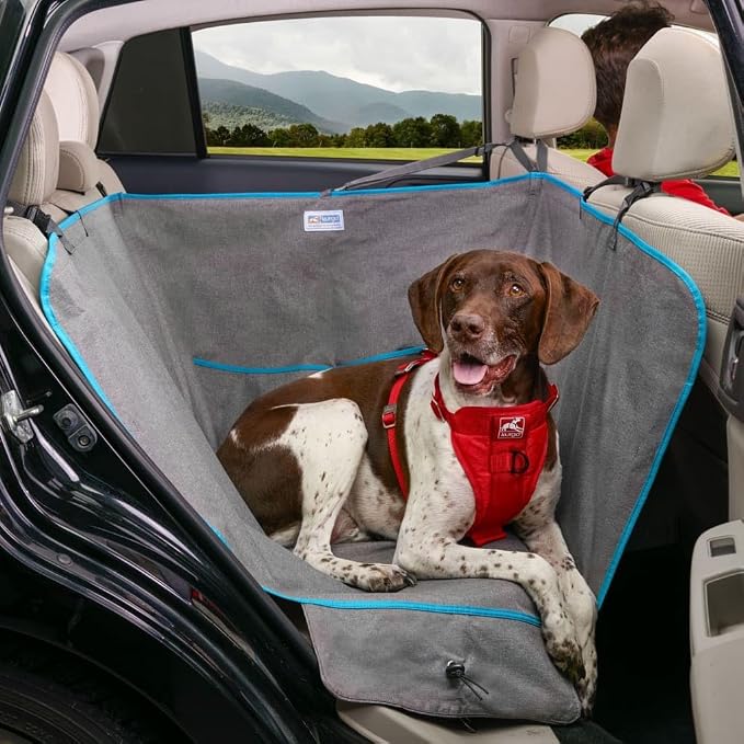 Kurgo Heather Half Hammock, Half Car Seat Cover - Image 2