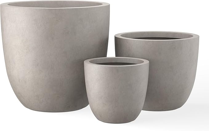 Kante 18", Outdoor Indoor Large Planter Pots by Kante