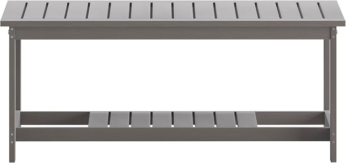 BizChair Two Tiered Commercial Grade Adirondack Coffee Table - Image 7