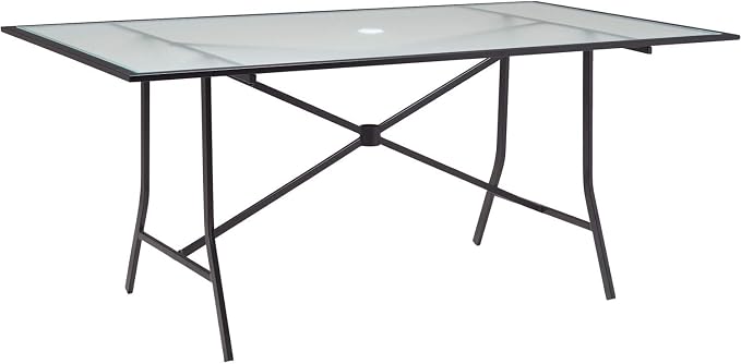 Hanover Lavallette 7-Piece Modern Outdoor Dining Set - Image 5