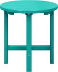 WestinTrends Dylan Adirondack Round Outdoor Side Table by WestinTrends