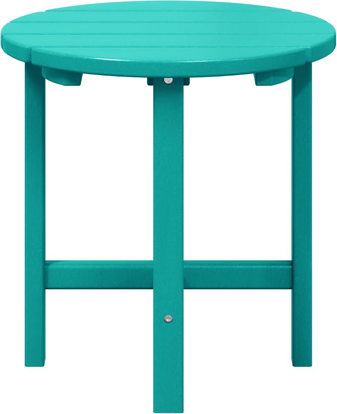 WestinTrends Dylan Adirondack Round Outdoor Side Table by WestinTrends