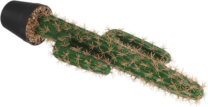 ABOOFAN Artificial Saguaro Cactus in Pot Faux Succulent Plant 20.86In Large - Image 3