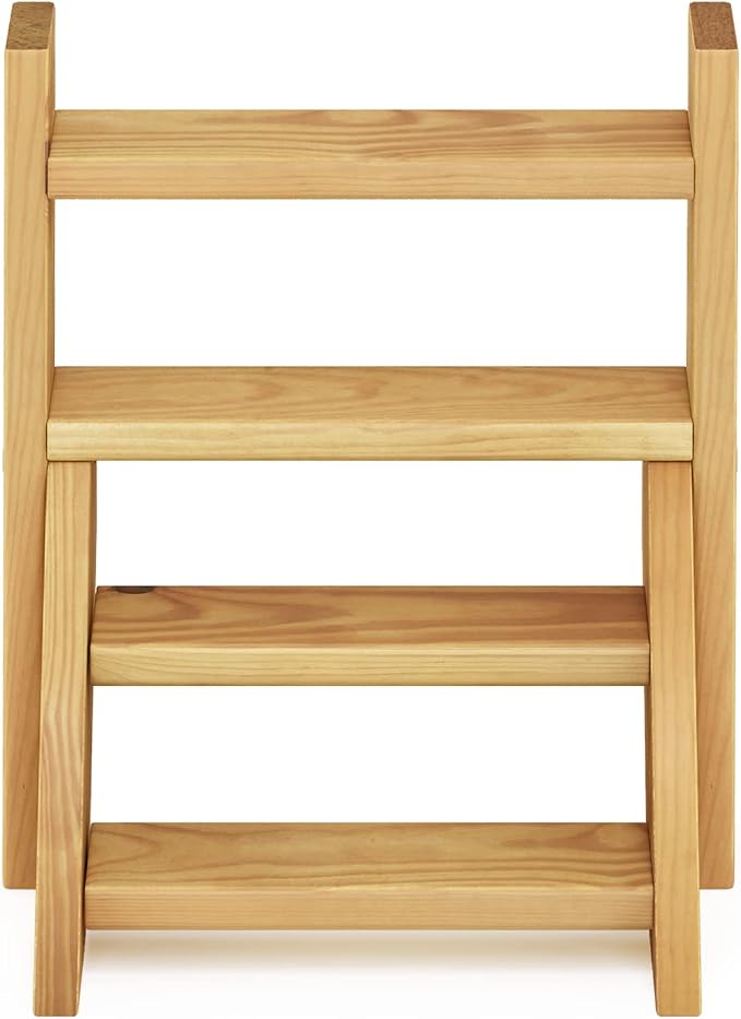 Furinno TIOMAN Plant Stand Indoor Outdoor, Tabletop Mini Ladder Planter Stand - Image 6