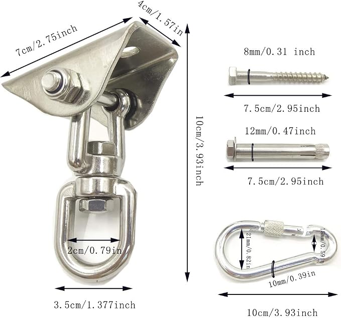 Arlai Hanging Chair Hardware Hanging Kit - Image 2