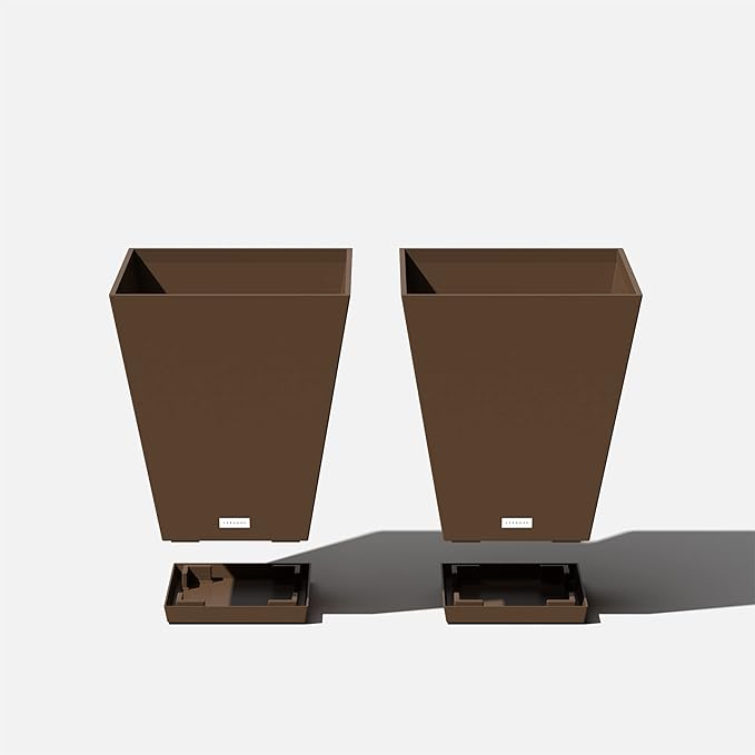 Veradek Nobleton Indoor/Outdoor Wide Square Planter - Image 3
