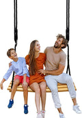 Taeku Adult Tree Swing, Hanging Beech Wood Swings by Taeku
