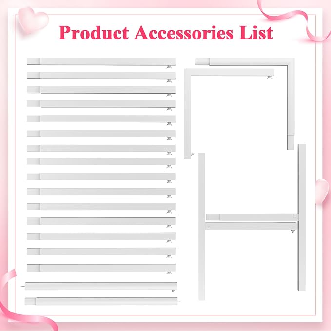 Wedding Arch Backdrop Stand 6.6x6.6 FT Square Wedding Arches - Image 6