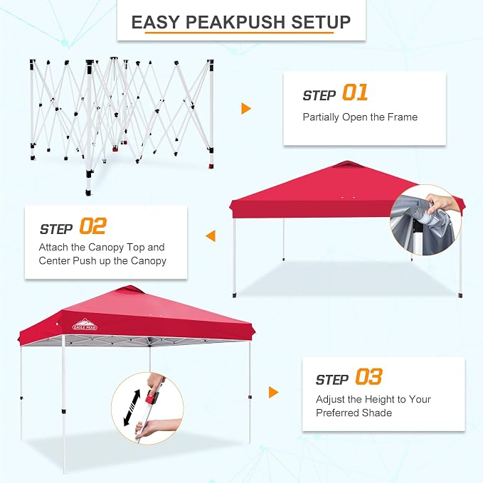 EAGLE PEAK Pop Up Canopy Tent - Image 2