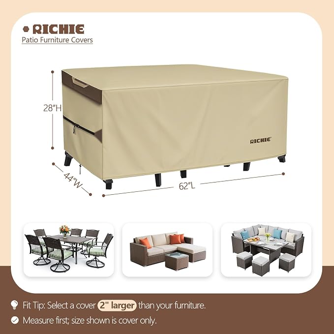 Outdoor Patio Furniture Cover - Image 2