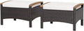 RELAX4LIFE Outdoor Wicker Ottomans by RELAX4LIFE