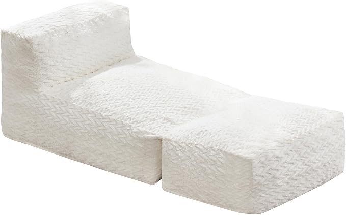 Hobestluk Bean Bag Chair Big Bean Bag Lounger - Image 9