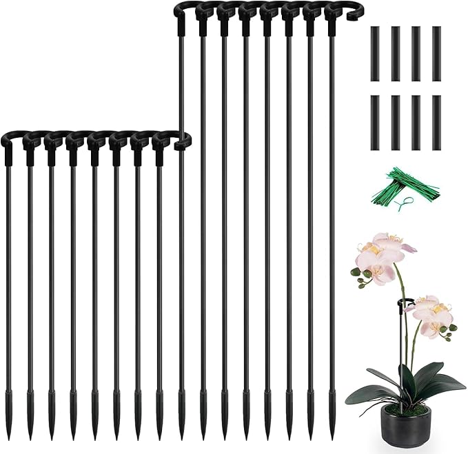 Orchid Sticks 17 inch &11 inch SupKing 16Pcs Plant Stakes by SupKing