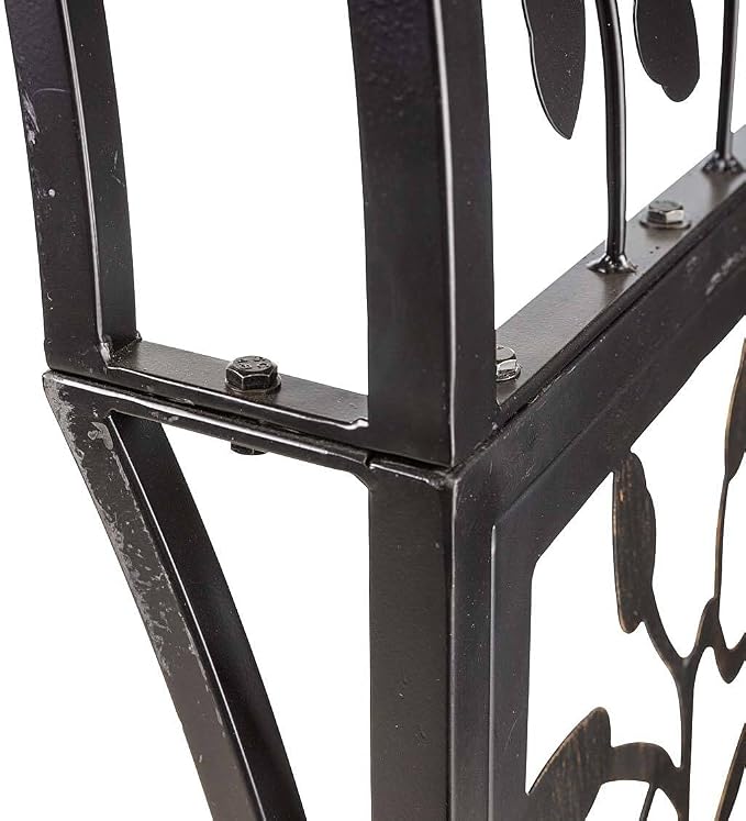 Plow & Hearth Metal Tree of Life Arched Garden Arbor - Image 7