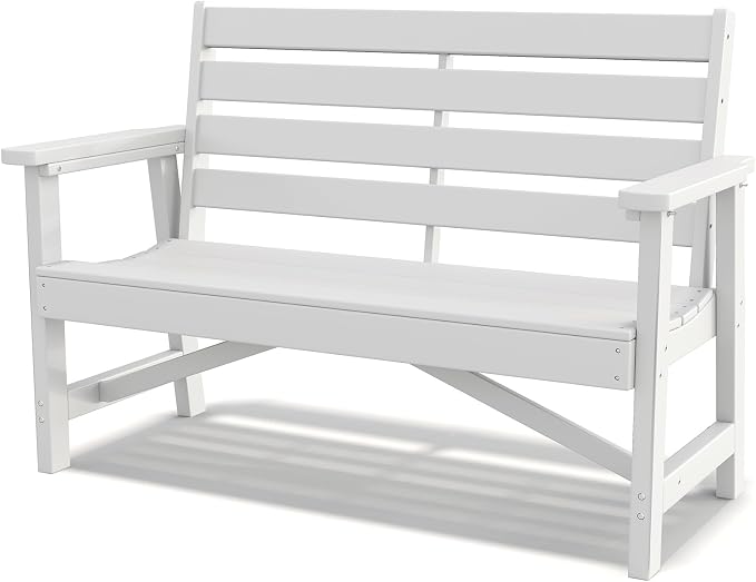 GREENVINES Outdoor Bench | HDPE | Garden Benches | All Weather | by GreenVines