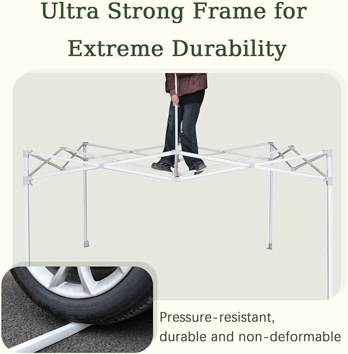 Easy 10x10 Pop Up Canopy Tent - Image 6