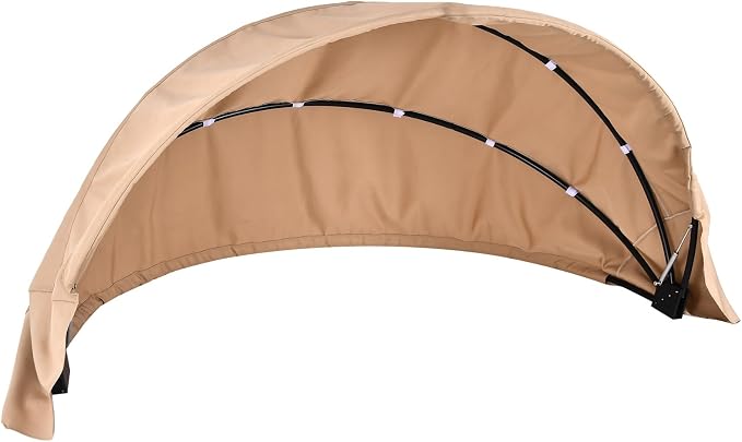 Outdoor Daybed Replacement Canopy, Outdoor Patio Wicker Daybed Canopy, Top by Unknown