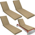 Pinkunn Chaise Lounge Cushion Waterproof Outdoor Lounge Chair Cushions 21 x 72 by Pinkunn