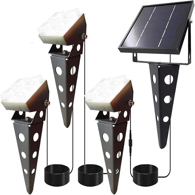 Solar Spot Lights Outdoor Waterproof IP65 Landscape Spotlights by Sunlife