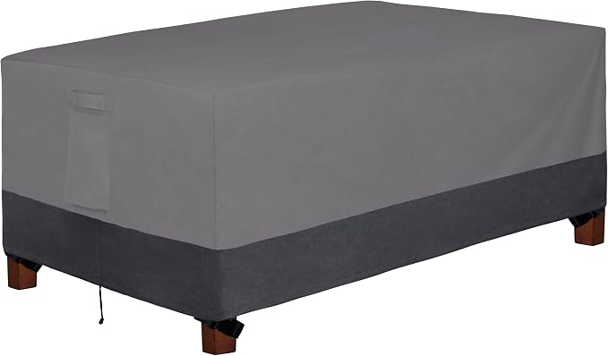 Easy-Going 600D Heavy Duty Rectangular Table Cover UV Resistant and Waterproof by Easy-Going