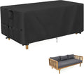 Outdoor Patio Daybed Cover, 68 Inch Waterproof Paito Sofa Cover, Furniture by Hiticover