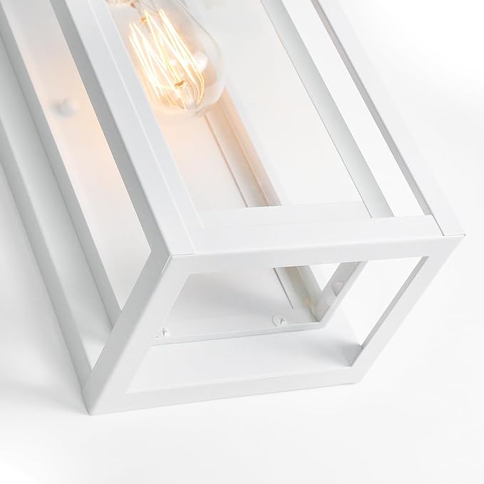 15" Large Outdoor Light Fixture Wall Mount, Modern Waterproof Exterior Porch - Image 7