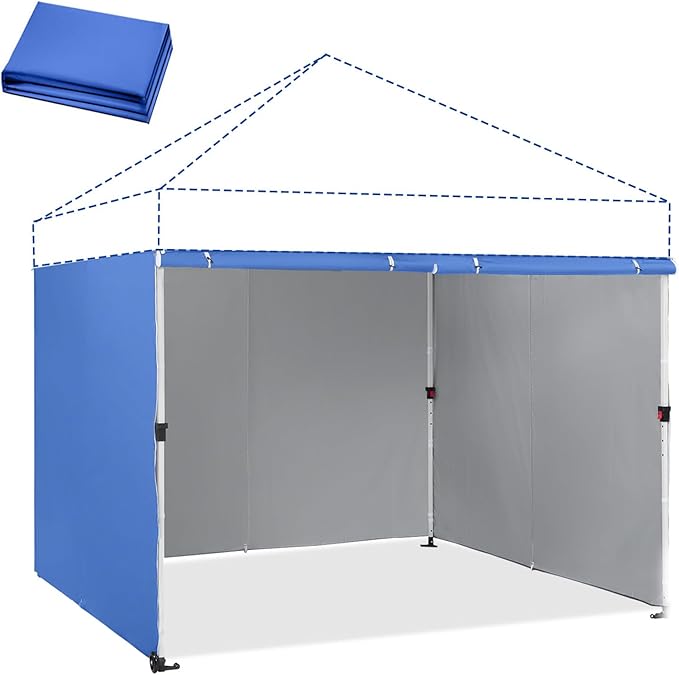 CROWN SHADES 8x8 Canopy Sidewalls by CrownShades