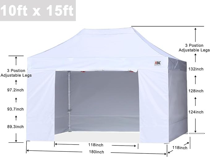 ABCCANOPY Easy Pop Up Canopy Tent - Image 3