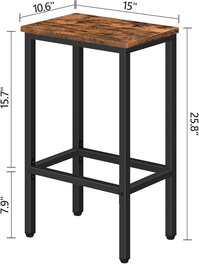 Bar Stools, Kitchen Breakfast Bar Stools - Image 3