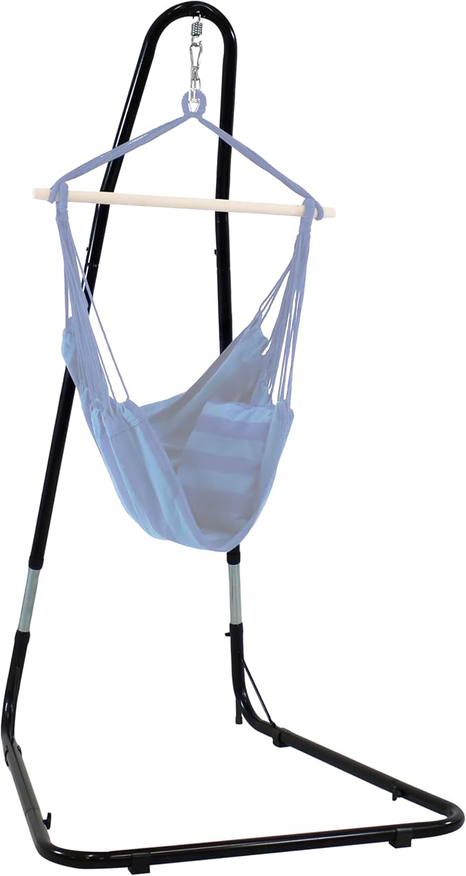 Sunnydaze Adjustable Hammock Chair Stand Only - Image 9