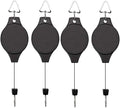 4 Pack Plant Hook Pulley, Retractable Plant Hanger Easy Reach Hanging Flower by Lythor