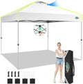 COBIZI 10x10 Pop Up Canopy Tent, Outdoor Party Tent Without Sidewall One Push by COBIZI