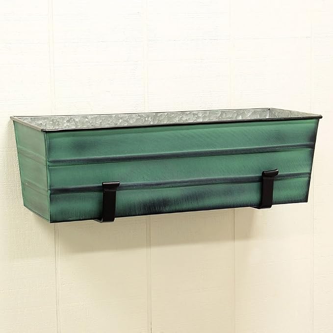 Achla Designs SFB-02 Wall-Mount, 8 inch Flower Window Box Planter Brackets - Image 5