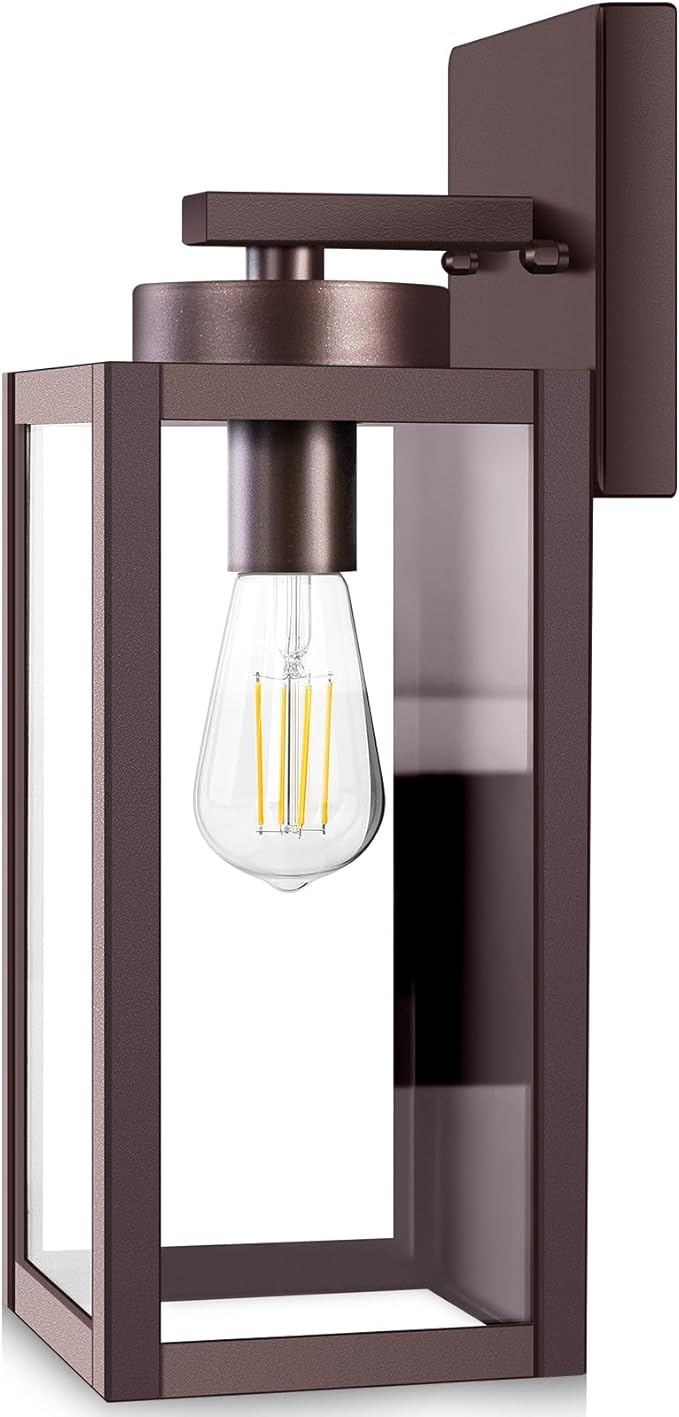 BesLowe Outdoor Wall Light Fixtures, Exterior Waterproof Wall Lanterns by BringYouBrightFuture