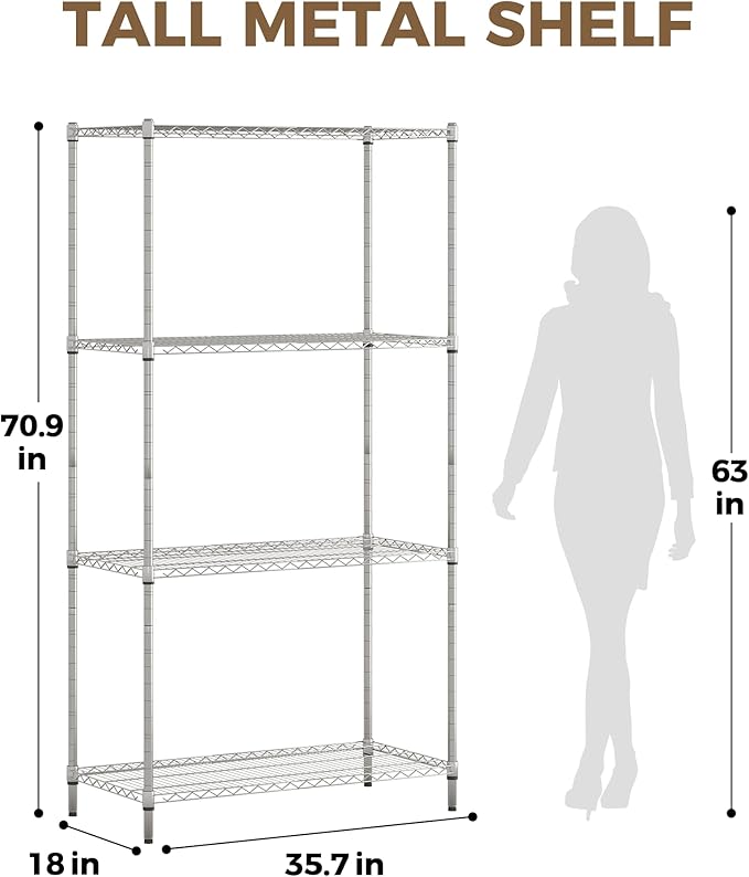 Large Plant Shelf Indoor Plant Stand Outdoor 4 Tier - Image 4