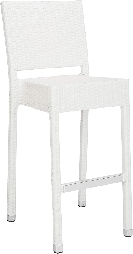 SAFAVIEH FOX5201C Collection Bethel Indoor/Outdoor Bar Stool - Image 4