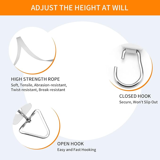 6PCS Retractable Plant Pulley Hanger - Image 5