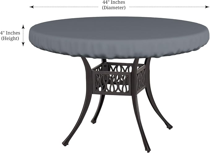 Covers & All Round Table Top Cover, 12 Oz Waterproof UV & Weather Resistant - Image 2