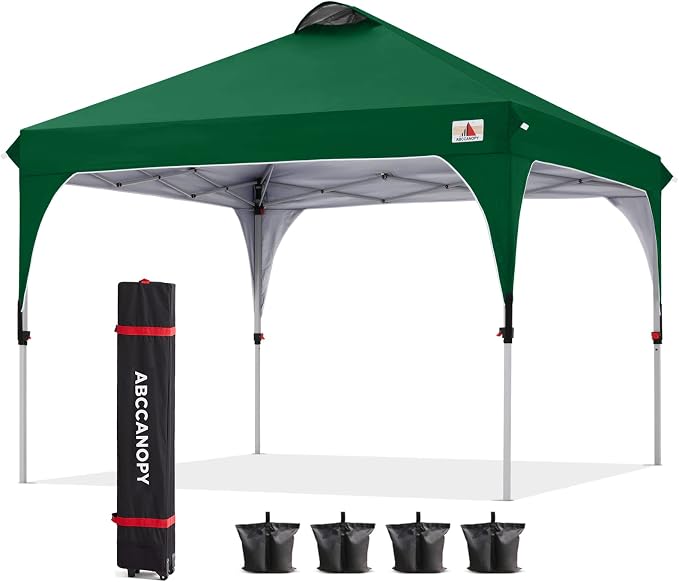 ABCCANOPY Outdoor Pop up Canopy Tent, 10x10 Instant Portable Canopy by ABCCANOPY