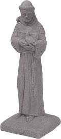 EMSCO Group 2231-1AZ Group Saint Francis Statue – Natural Granite Appearance – by Emsco+Group